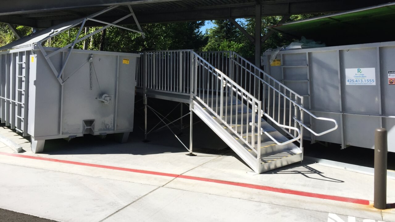 PATHWAY® HD Code Compliant Modular Access System Stairs - EZ-ACCESS