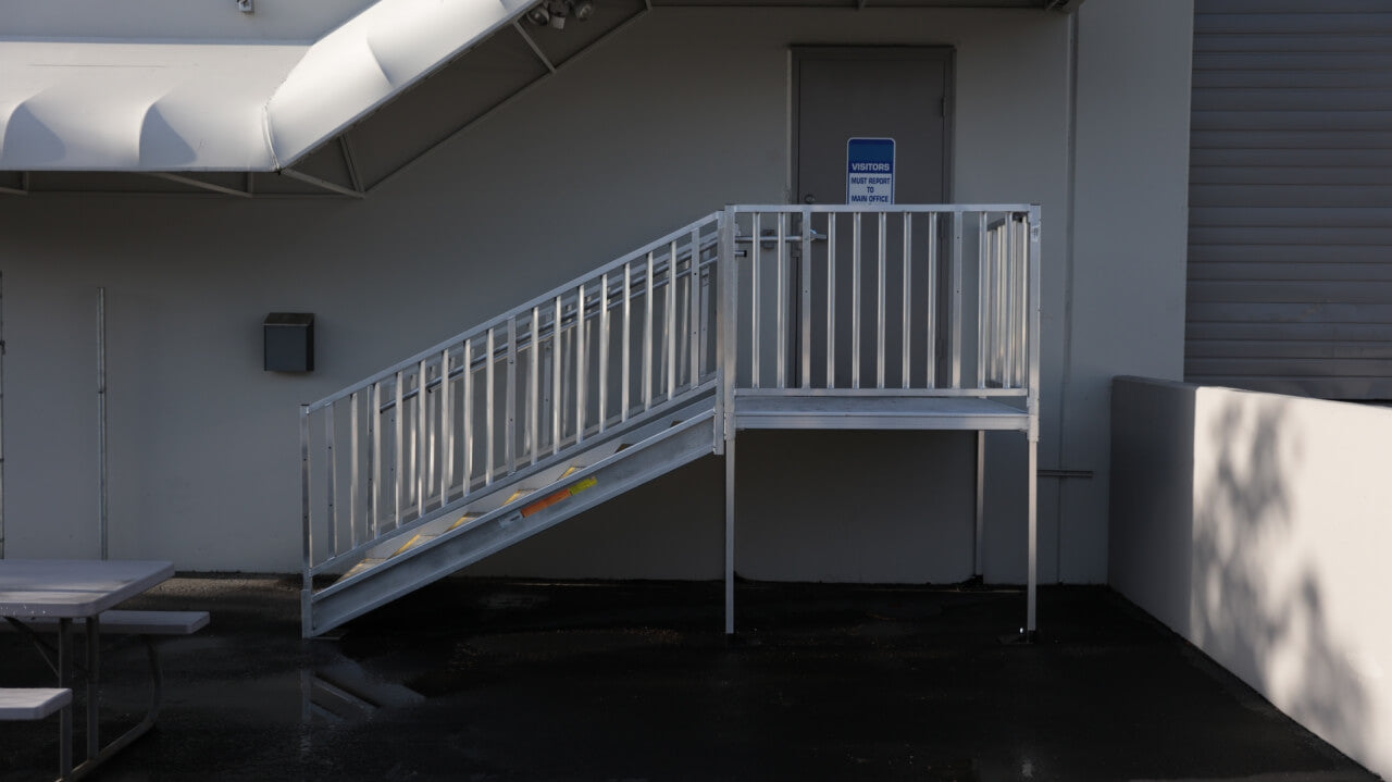 PATHWAY® HD Code Compliant Modular Access System Stairs - EZ-ACCESS