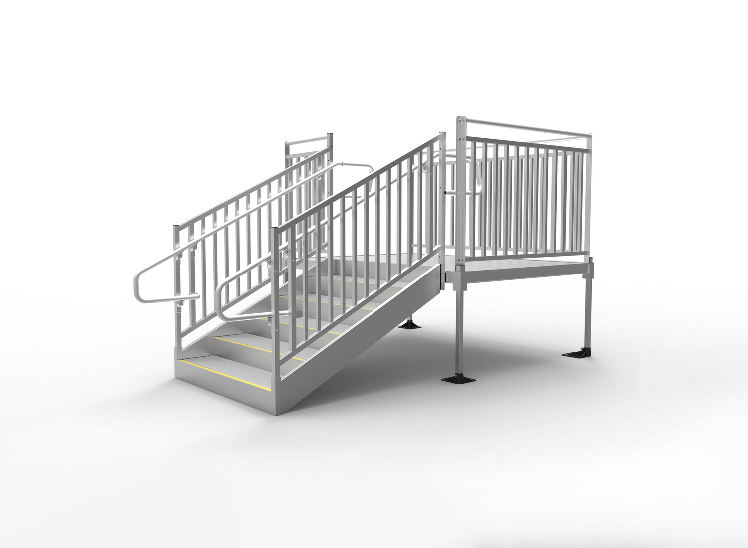 PATHWAY® HD Code Compliant Modular Stairs - EZ-ACCESS