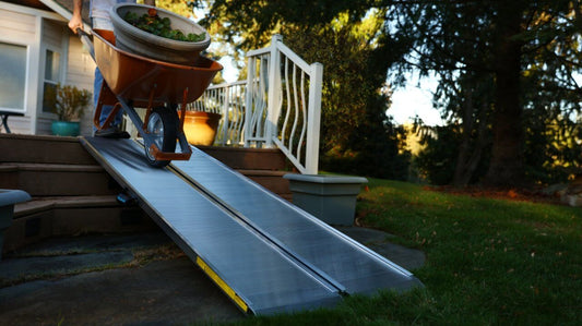 What are the uses of a TRAVERSE Singlefold Edgeless Ramp - EZ-ACCESS