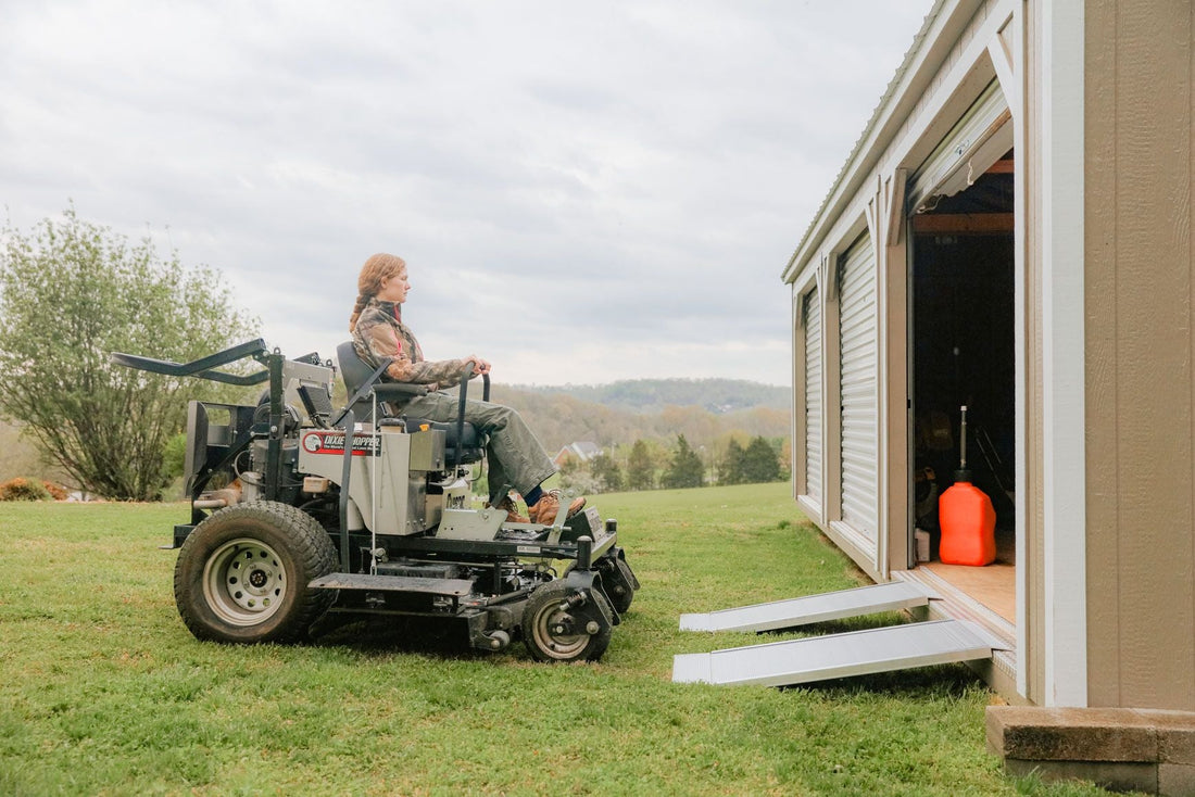 The Best Ramp Options for Sheds, Garages, and Storage Spaces