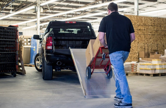 Loading Made Easy: TRAVERSE™ Portable Ramps for Trucks and Vans