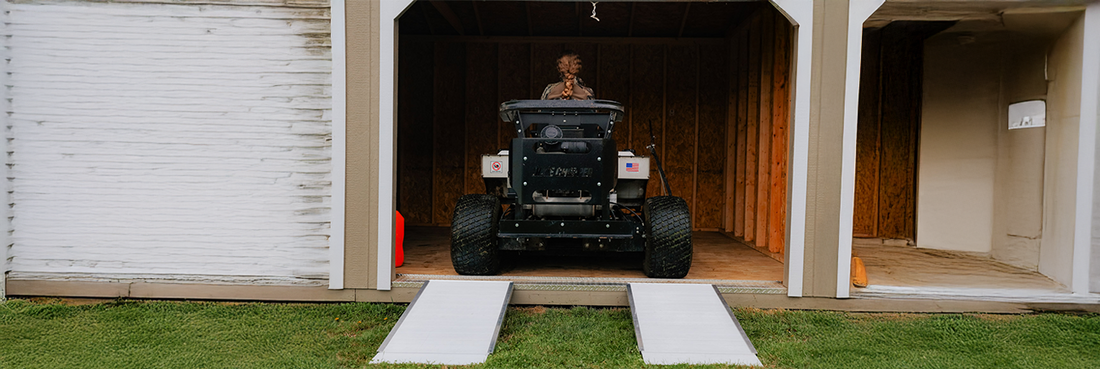 Why Every Shed Needs a Ramp: Make Storing Equipment Easier, Safer, and More Efficient