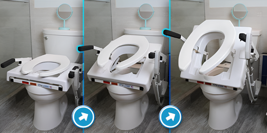 TILT Toilet Incline Lift - Offering Assistance in One of the Most Vulnerable Areas of the Home - EZ-ACCESS