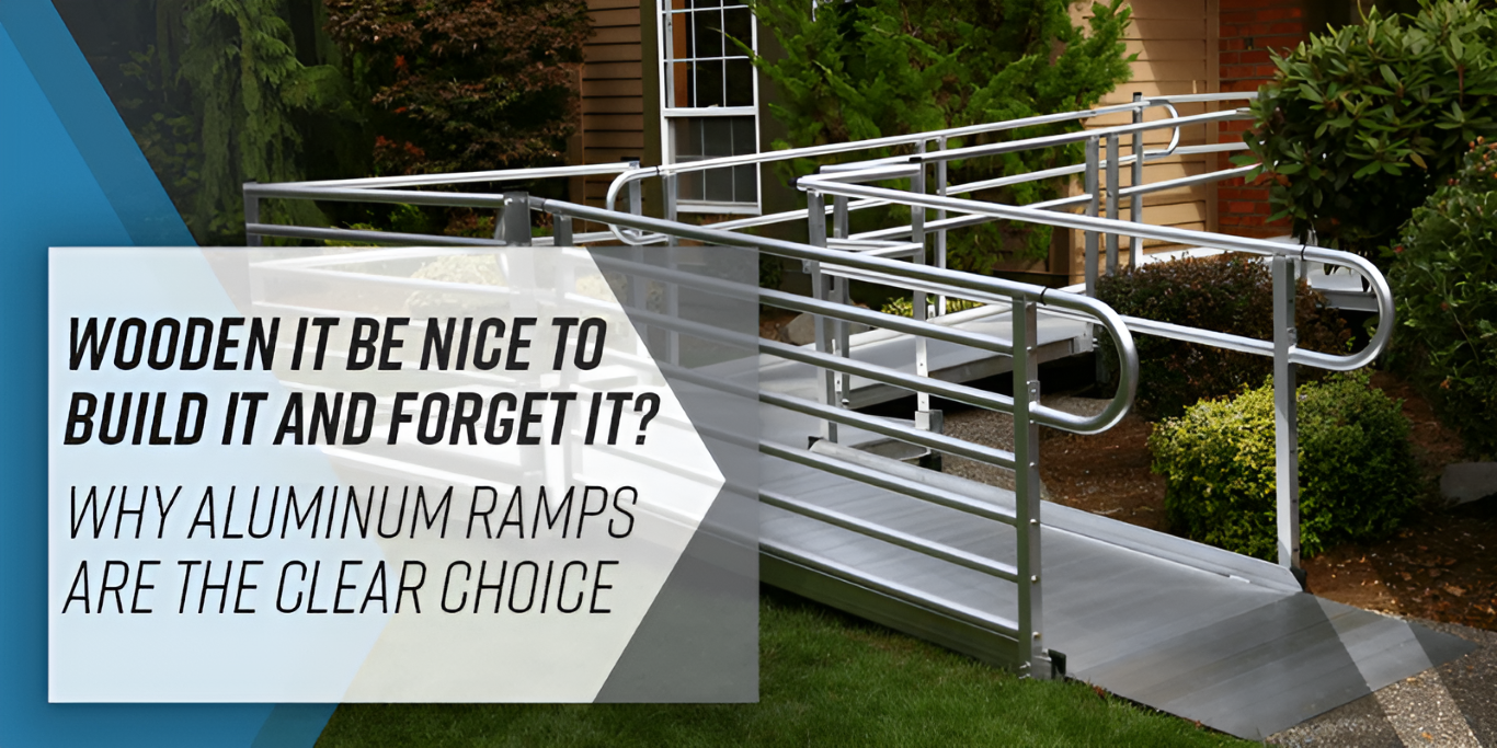 Wooden it be Nice to Build it and Forget it? Why Aluminum Ramps are th