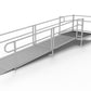 PATHWAY ALUMINUM WHEELCHAIR RAMP KIT STRAIGHT WITH 4' TOP PLATFORM