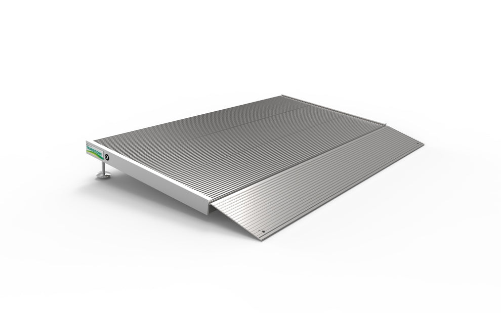 Channeled Ramp TRANSITIONS Angled Entry Ramp | Adjustable Threshold Ramp