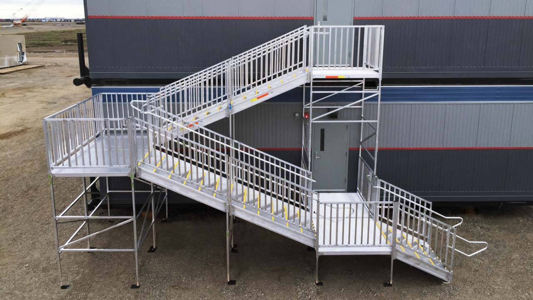 Platform Stairs (Portable & Modular) (Made in USA) | EZ-ACCESS
