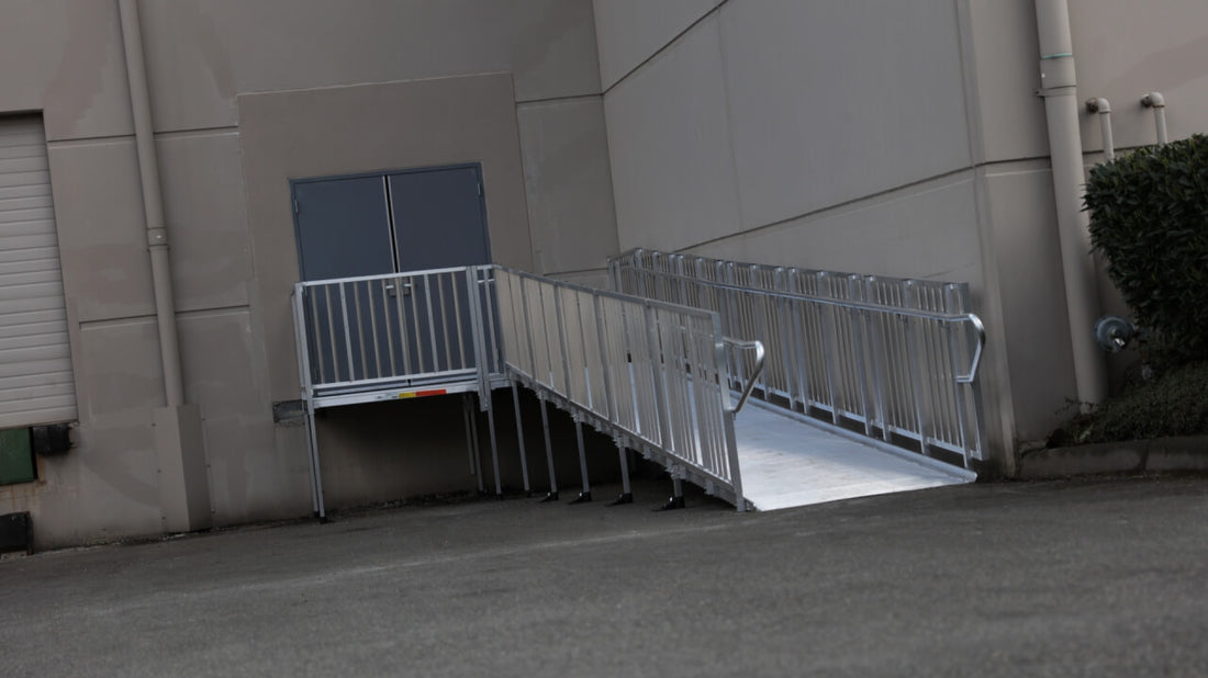 Pathway Section Ramp PATHWAY® HD Code Compliant Modular System | EZ-ACCESS