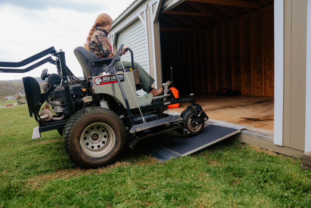 Grass Ramp Off Residential