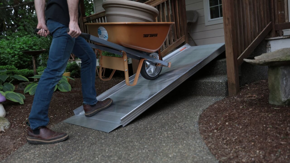 TRAVERSE™ Multi-Purpose Aluminum Ramp Home Loading | EZ-ACCESS