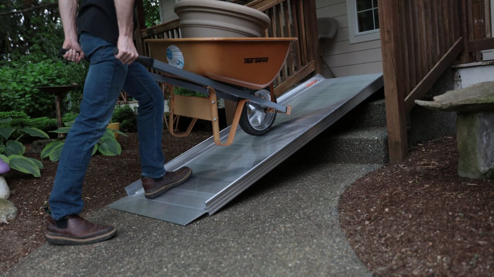 Trowellable Ramp TRAVERSE™ Multi-Purpose Aluminum Ramp Home Loading | EZ-ACCESS